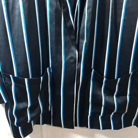 New Worthington Dark Navy Striped Blazer - Picture 6 of 16